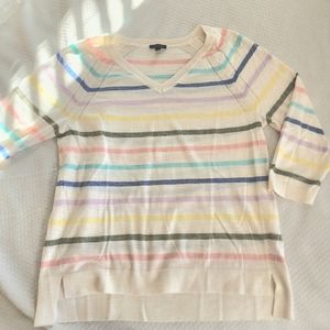 Talbots lightweight v-neck spring sweater